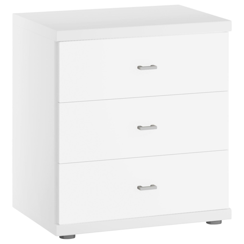John Lewis Elstra 3 Drawer Bedside Table by John Lewis & Partners