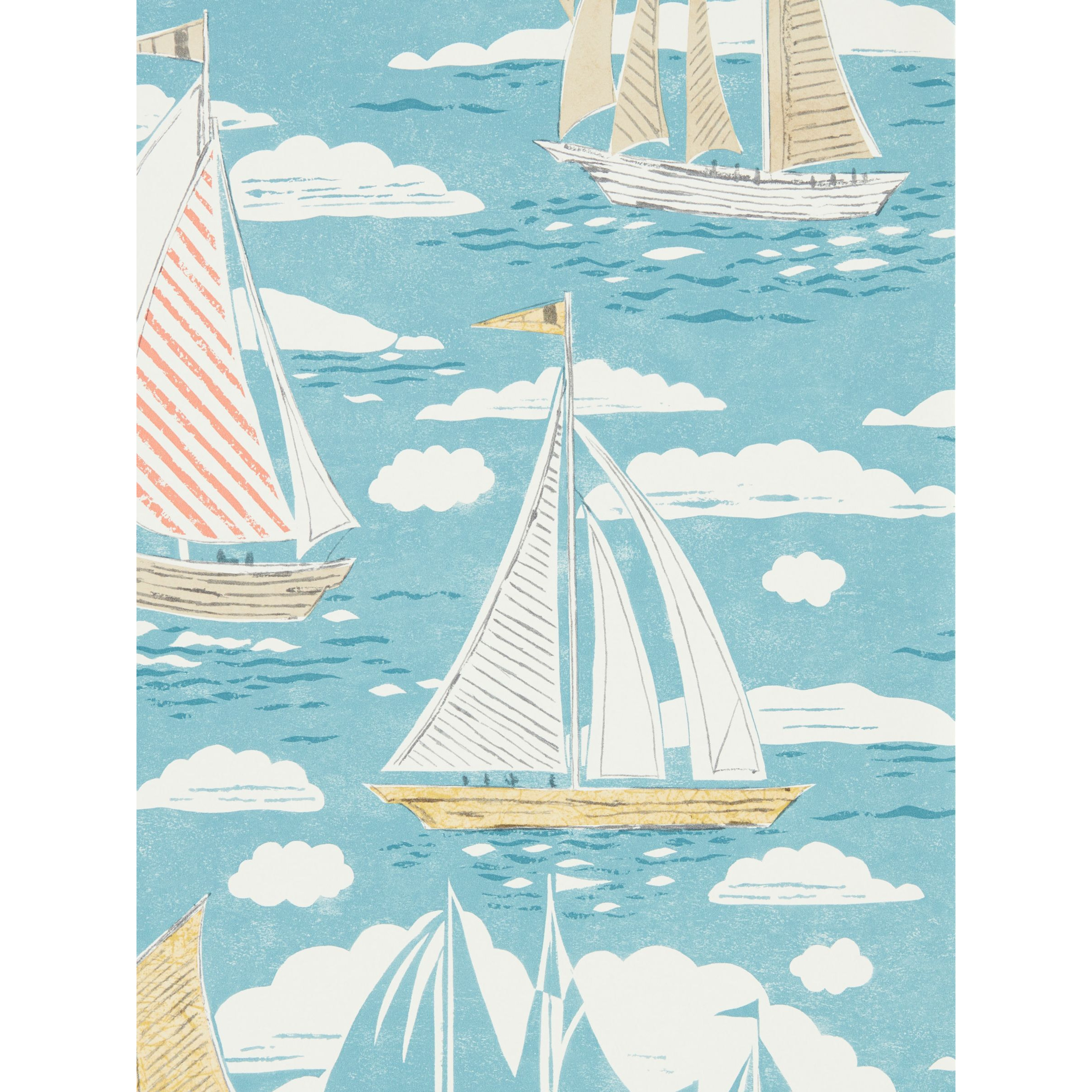 Sanderson Sailor Wallpaper by John Lewis & Partners