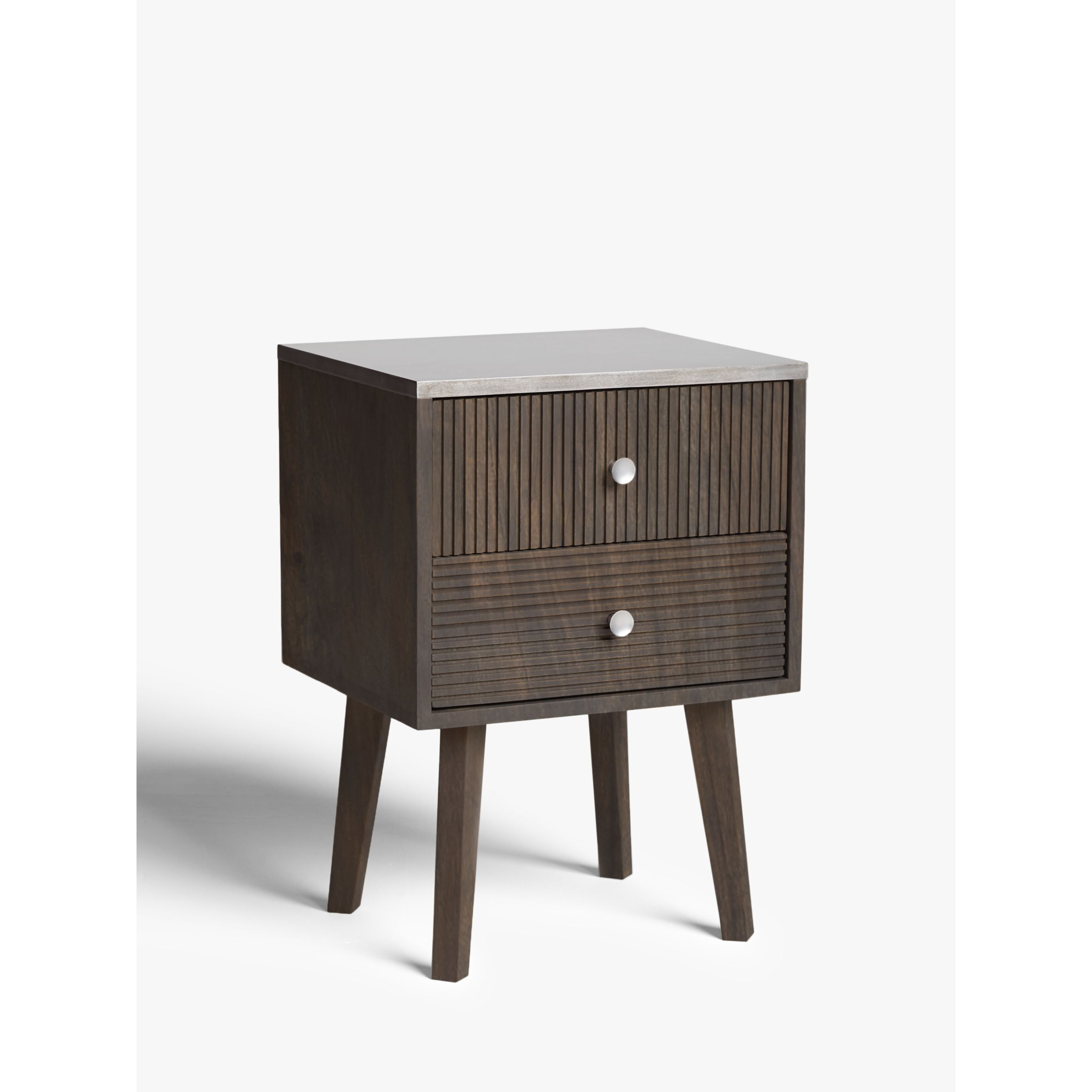 John Lewis Padma 2 Drawer Bedside Table by John Lewis & Partners ...