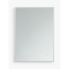 John Lewis & Partners Aura Wall Mounted Illuminated Bathroom Mirror, Medium
