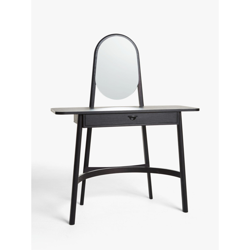 John Lewis Rattan Dressing Table and Mirror by John Lewis & Partners