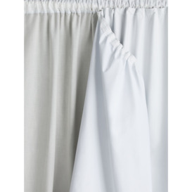John Lewis ANYDAY Blackout Lining Pair for Pencil Pleat Curtains, Natural