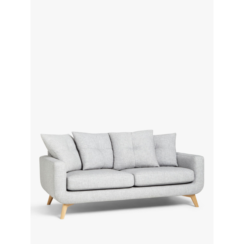 John Lewis Barbican Pillow Back Large 3 Seater Sofa by John Lewis
