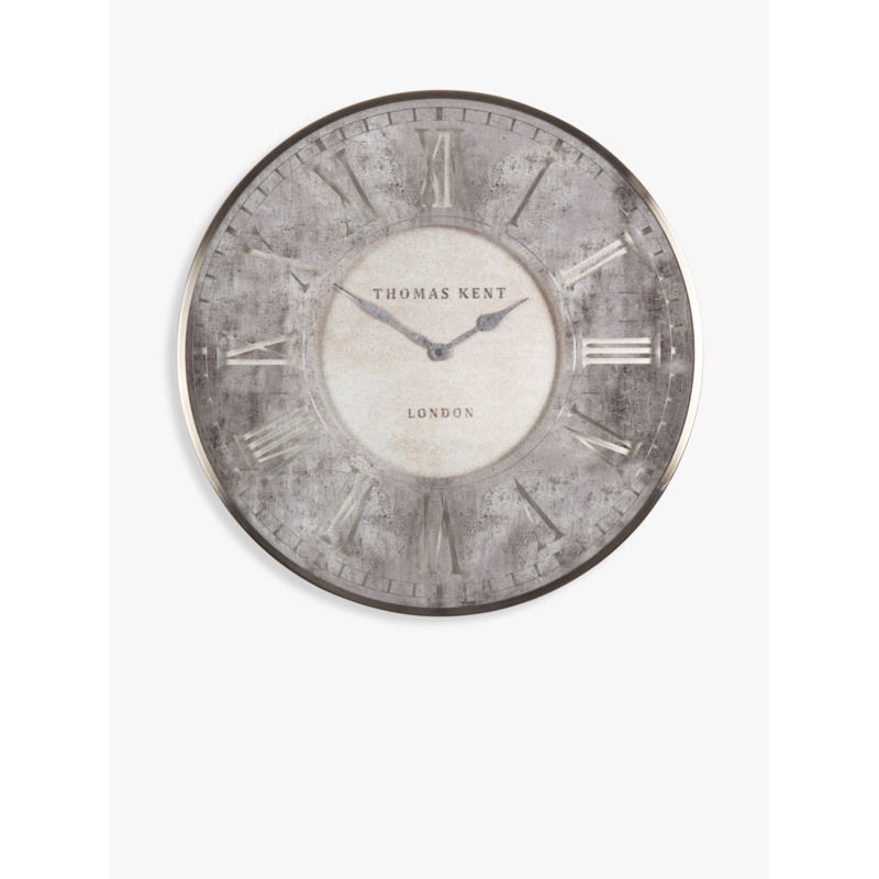 Thomas Kent Florentine Star Roman Numeral Analogue Wall Clock by John