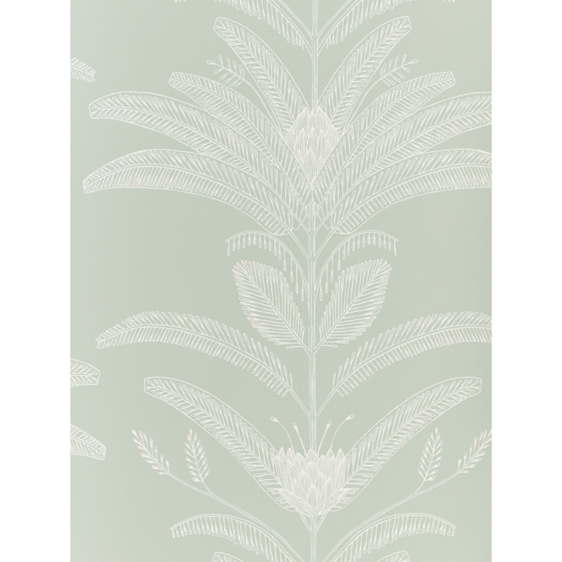John Lewis Palm Stripe Wallpaper by John Lewis & Partners