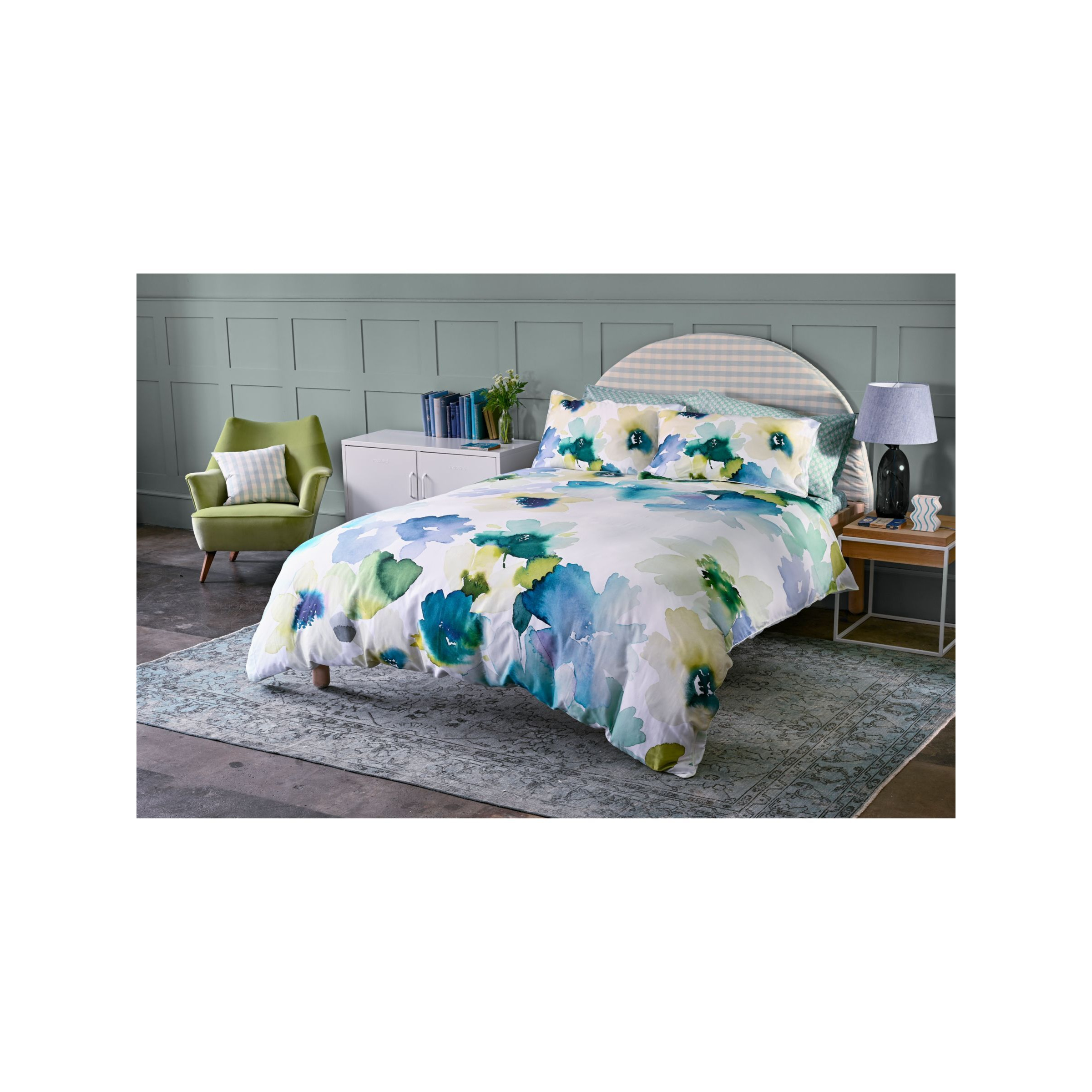 bluebellgray Sanna Bay Reversible Duvet Cover Set, Multi by John Lewis