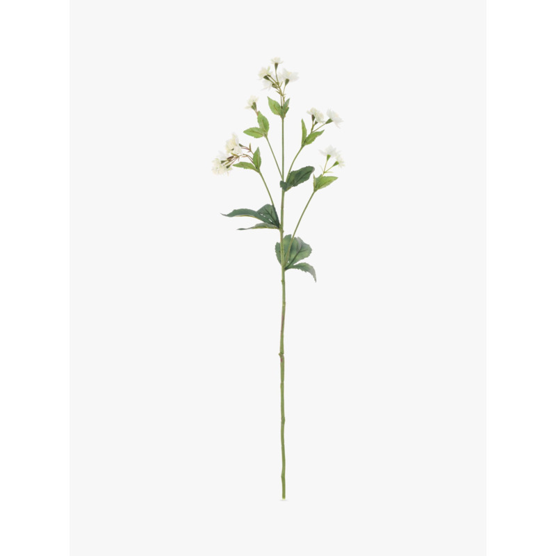 Floralsilk Artificial Astrantia Spray, White by John Lewis & Partners ...