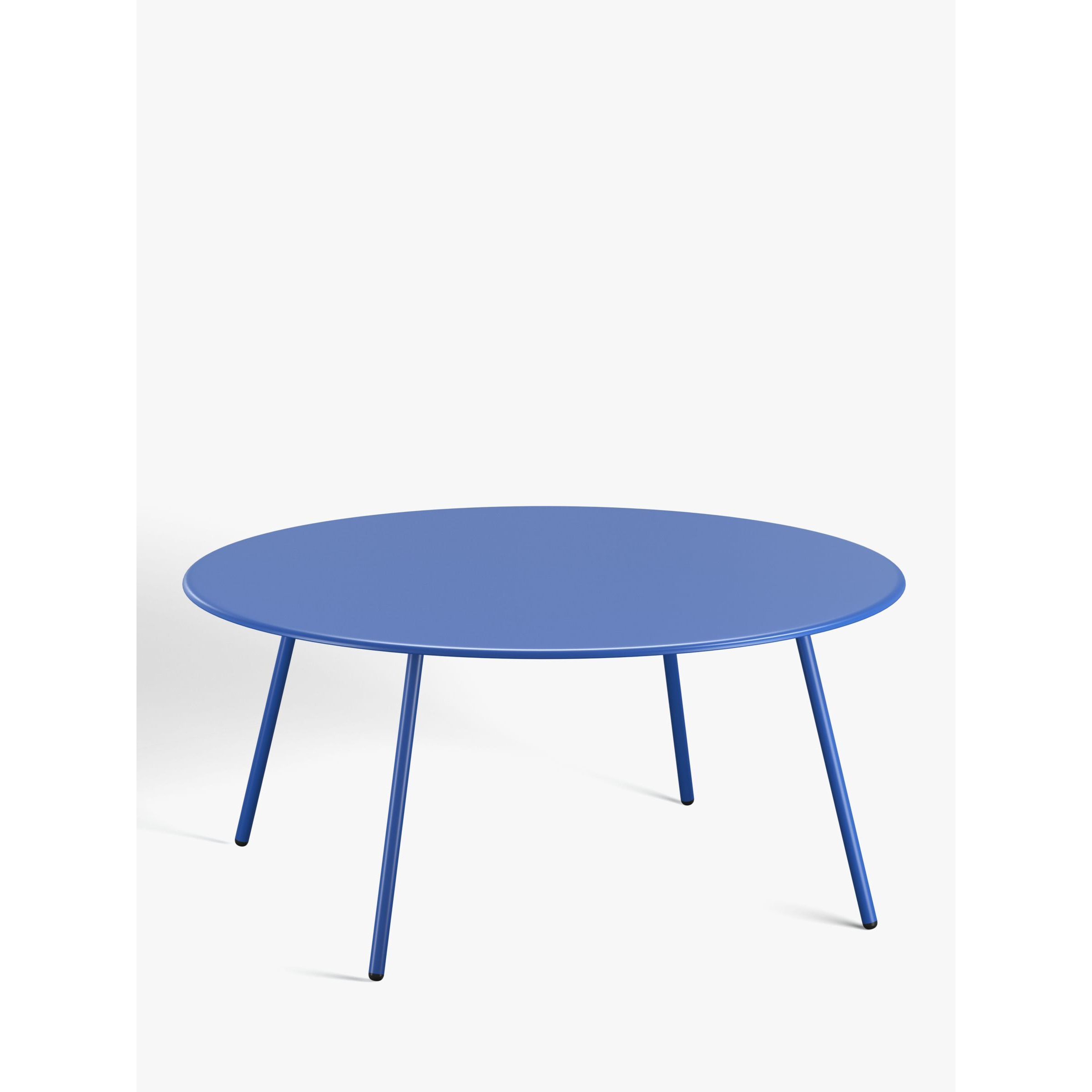John Lewis ANYDAY Brights 4-Seater Metal Round Garden Dining Table ...