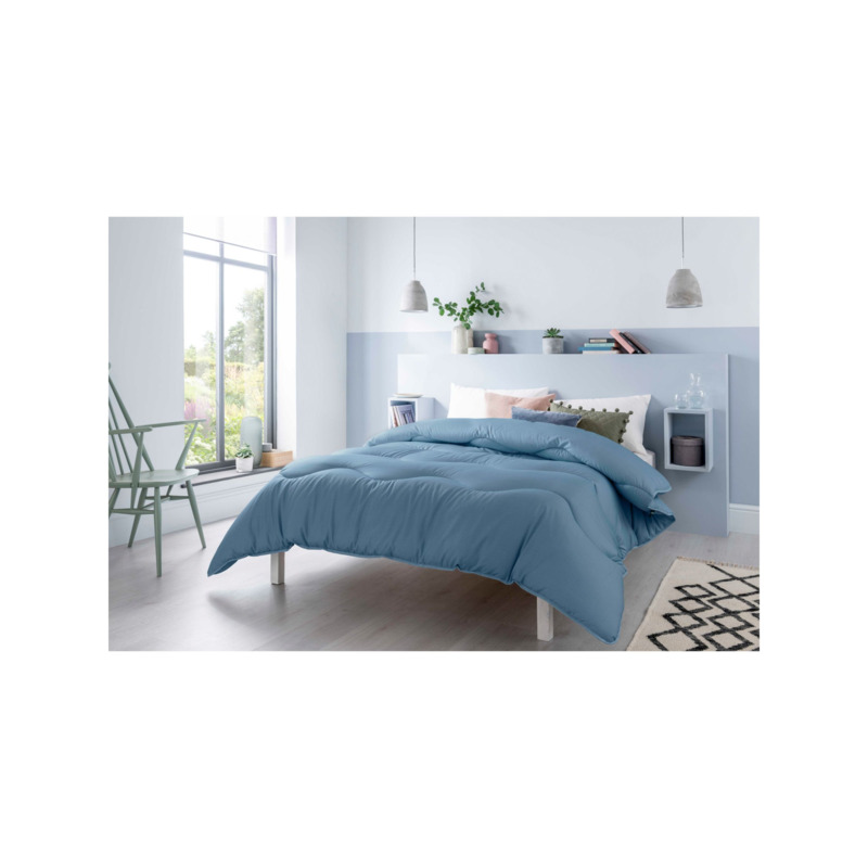 The Fine Bedding Company Night Owl Herringbone Coverless Duvet, 4.5 Tog