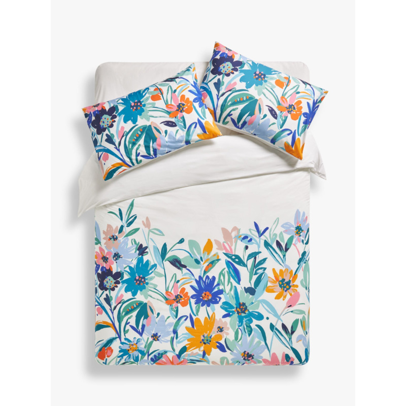John Lewis Daisy Garden Panel Duvet Cover Set by John Lewis & Partners