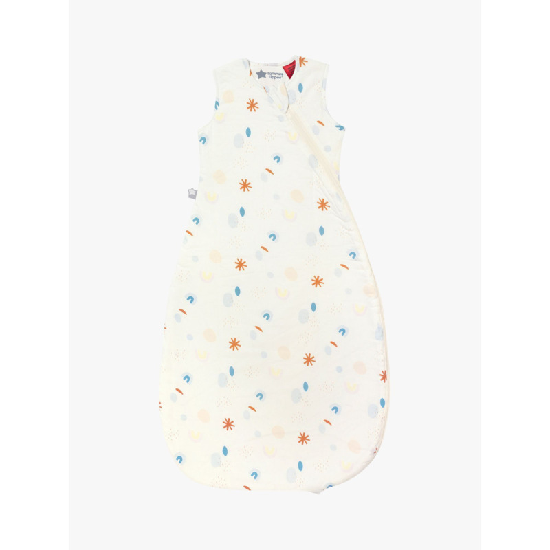 Tommee Tippee Grobag Rainbow Print Stage 3 Sleeping Bag, 1 Tog, White