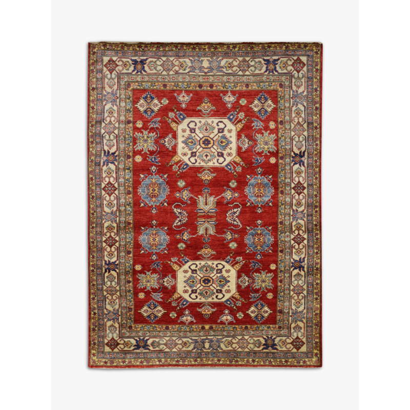 Gooch Oriental Supreme Kazak Rug, Red, L241 x W174 cm by John Lewis