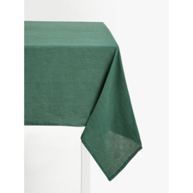 John Lewis GOTS Organic Linen Tablecloth