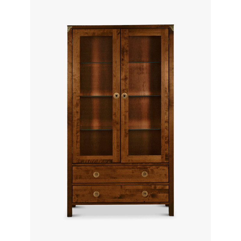 Laura Ashley Balmoral Display Storage Dark Chestnut by John