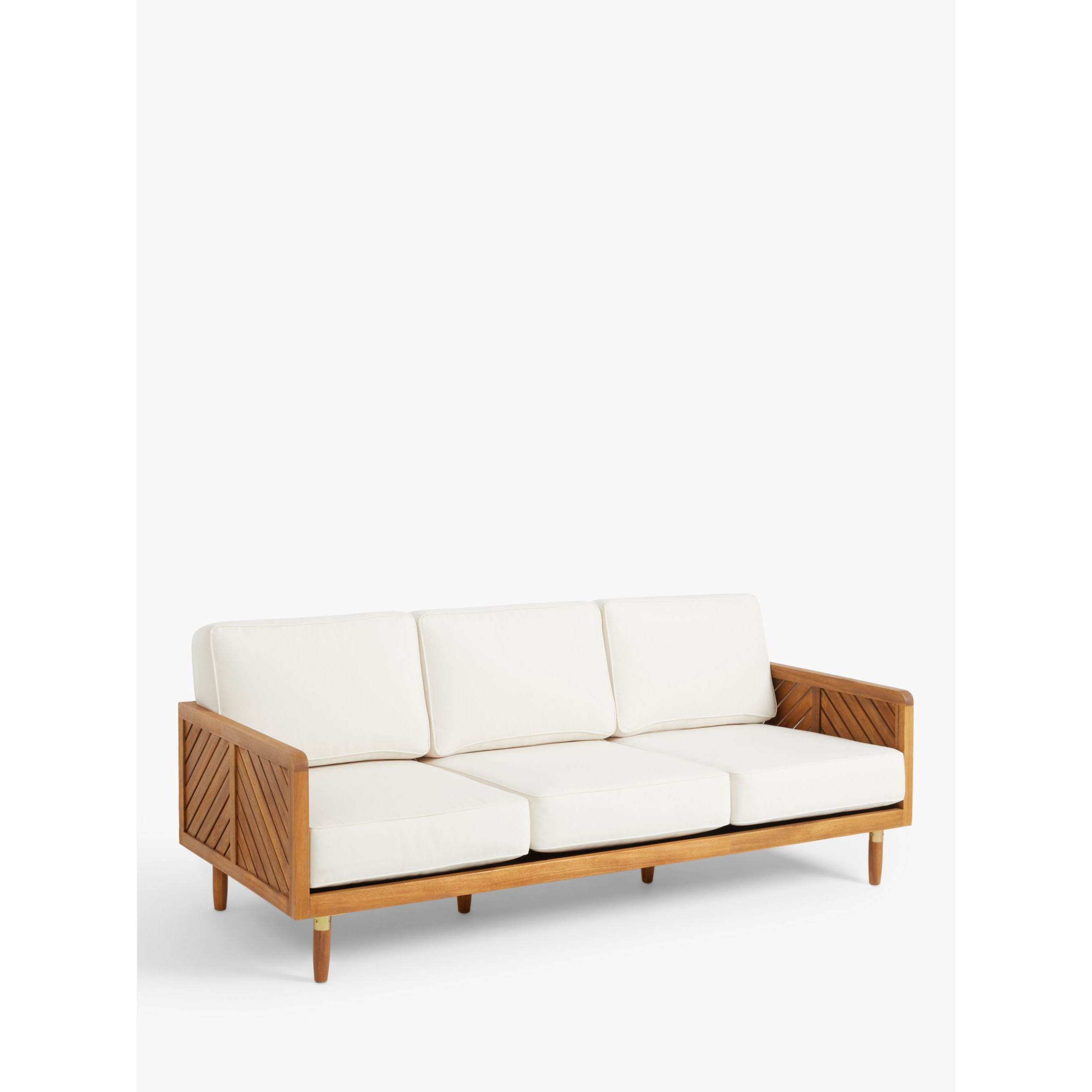 John Lewis + Swoon Franklin 3-Seater Garden Sofa, FSC-Certified
