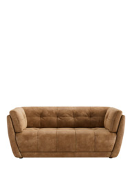 At The Helm Leo Large 2 Seater Leather Sofa by John Lewis