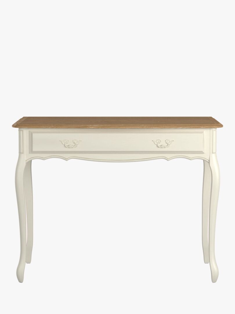 Laura Ashley Provencale 1 Drawer Console Table, Ivory by John