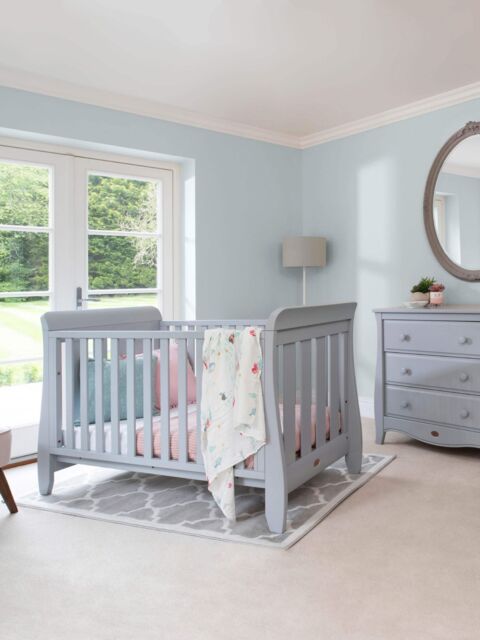 Sleigh Urbane Boori Sleigh Expandable Cot Boori Sleigh Cot White