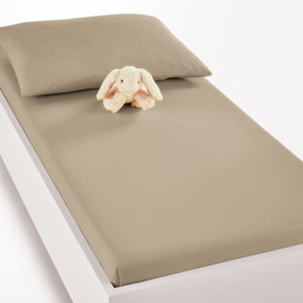 Scenario 100% Cotton Cot Fitted Sheet
