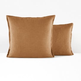 Linot Plain 100% Washed Linen Pillowcase