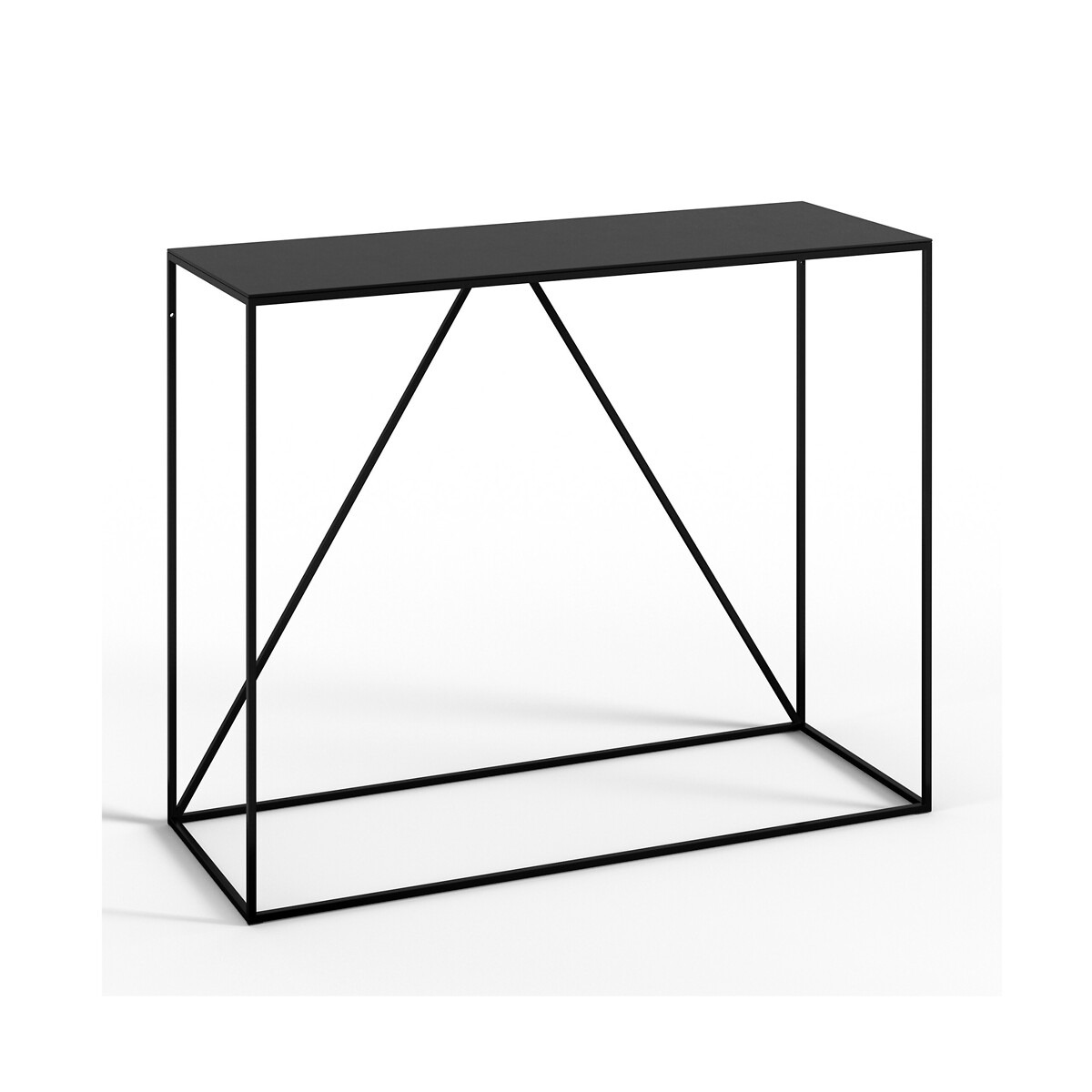 Romy Small Metal Console Table by La Redoute | ufurnish.com