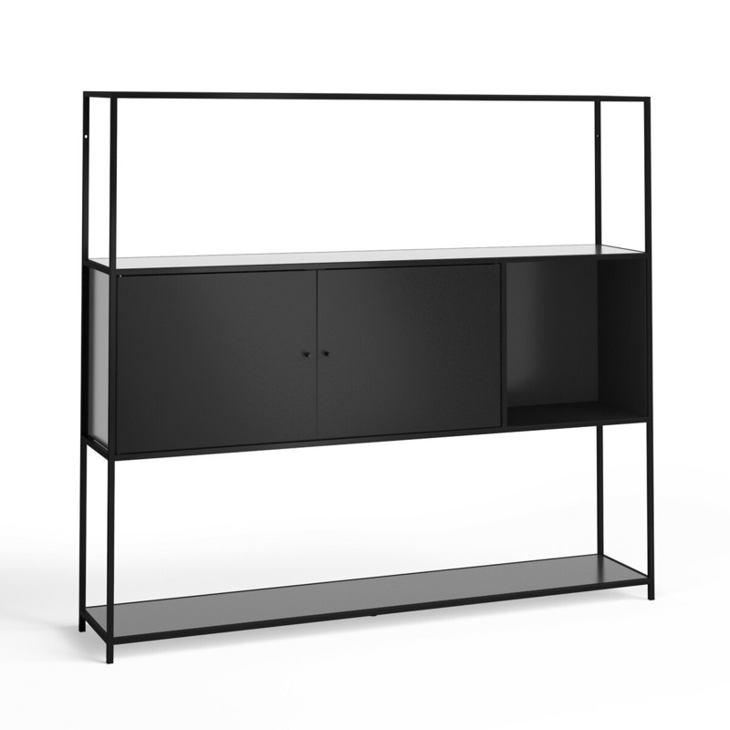 Romy Metal Shelving Unit with Central by La Redoute