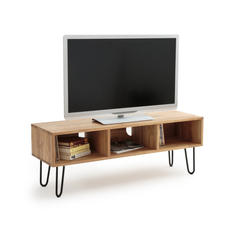 Adza Industrial Oak TV Unit by La Redoute | ufurnish.com
