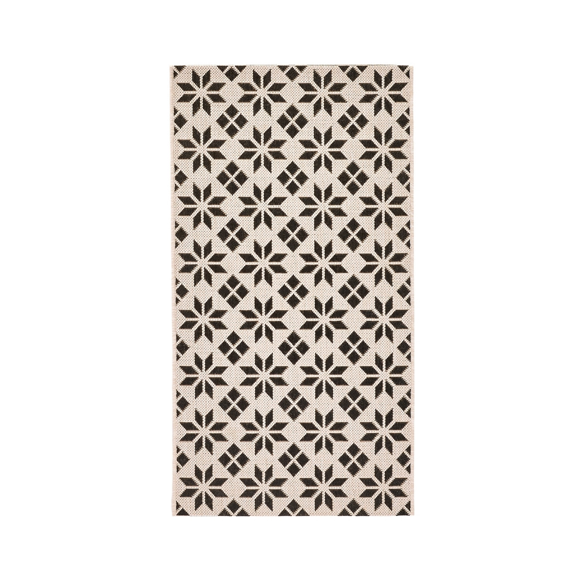 Iswik Star Tile Indoor / Outdoor Kitchen Rug by La Redoute