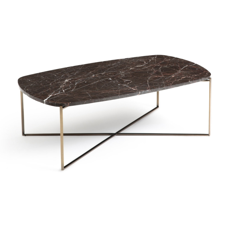 Arambol Marble & Metal Coffee Table by La Redoute