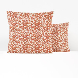 Kalis Graphic Leopard Print 100% Washed Cotton Pillowcase