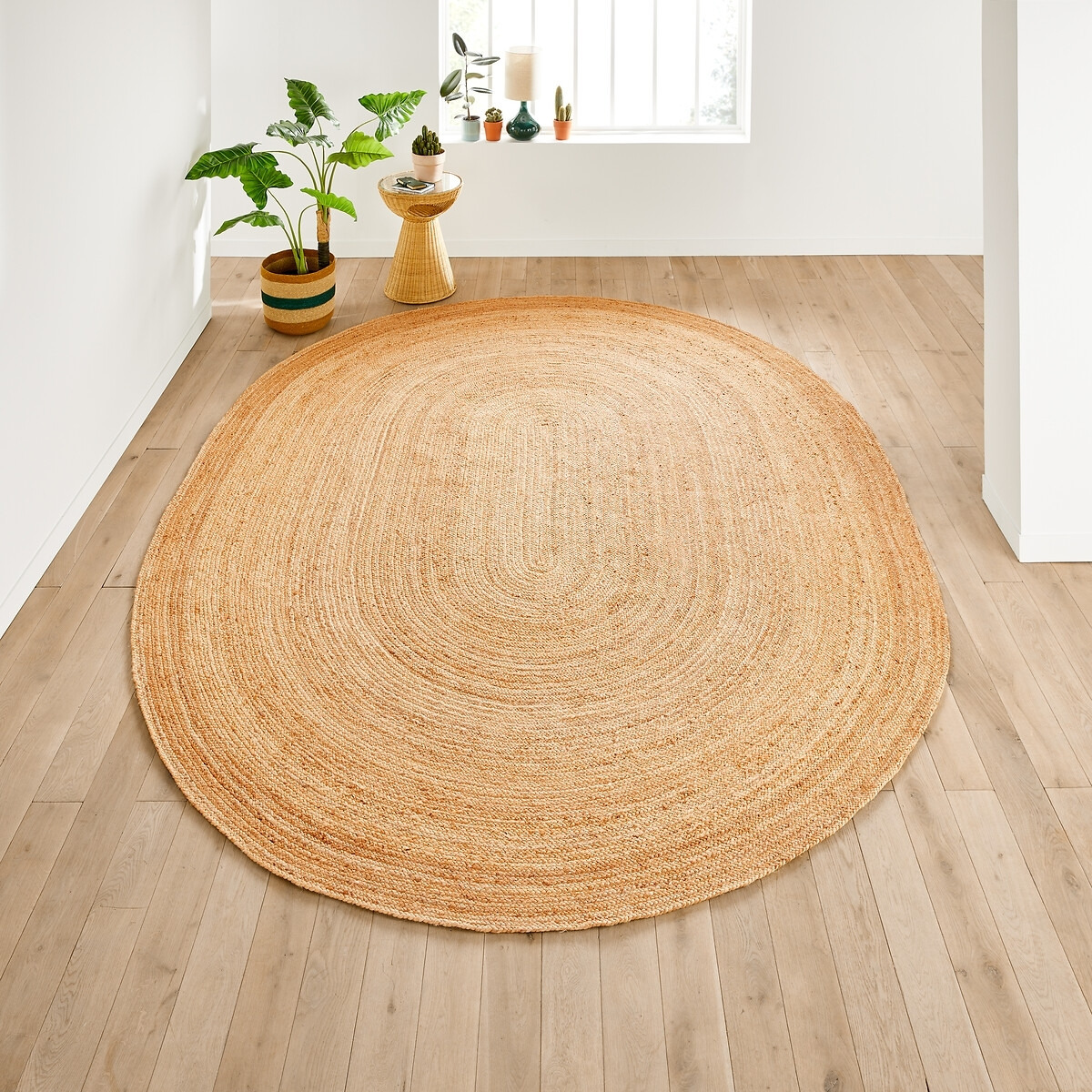 Aftas XXL Oval Jute Rug by La Redoute