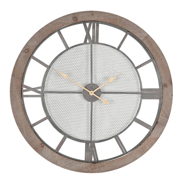 80cm Natural Wood Wall Clock by La Redoute | uFurnish.com