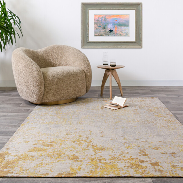 Faded Abstract Flatweave Indoor/Outdoor Rug by La Redoute | uFurnish.com
