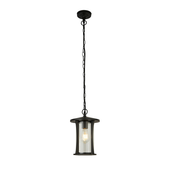 Outdoor Black Pendant Light with Clear Glass by La Redoute | ufurnish.com