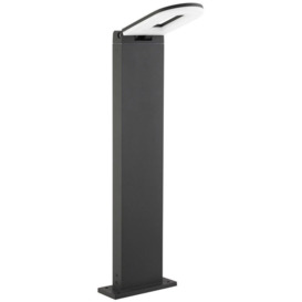 Searchlight 0583-500GY Searchlight LED Outdoor Bollard Light With Frosted Diffuser In Grey