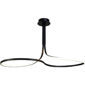 Mantra M5831 Nur Brown Oxide XL Dimmable LED Ceiling Light - Length: 1200mm