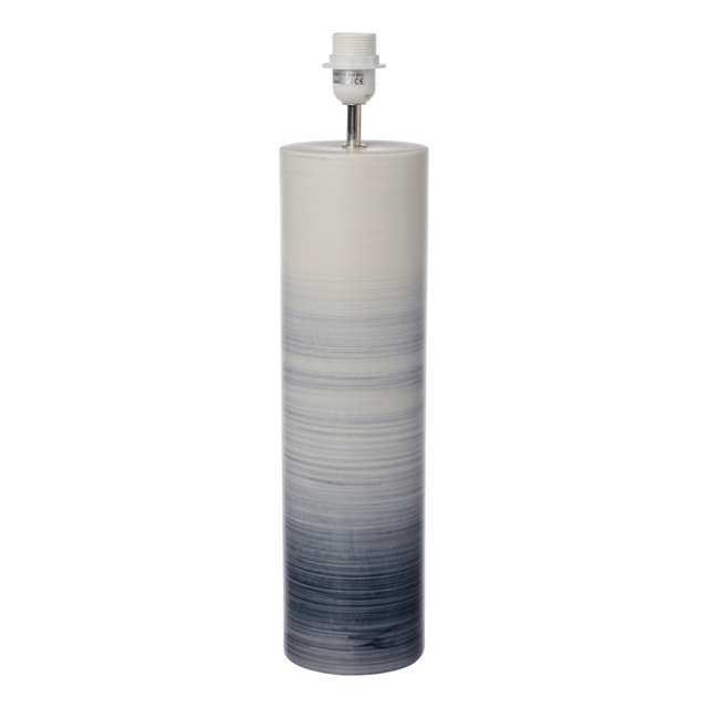 Dar Lighting Nazara Table Lamp In Graduated Black On White Base Only by ...