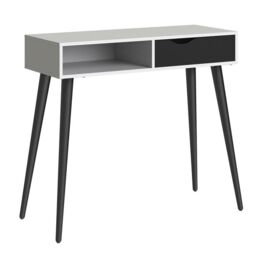 Laura Ashley Provencale Half Moon Console Table, Ivory by John