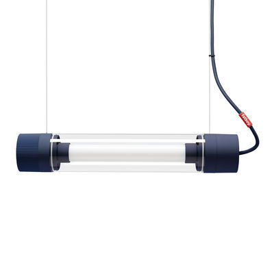 Tjoep Small Pendant - / LED wall light - L 50 cm - Adjustable by Fatboy Blue