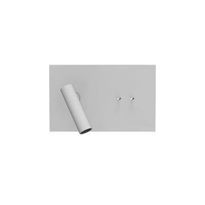 Edge Reader Mini LED Wall light - / Adjustable reading light - Double lighting / Switches by RE-MAJEUR White