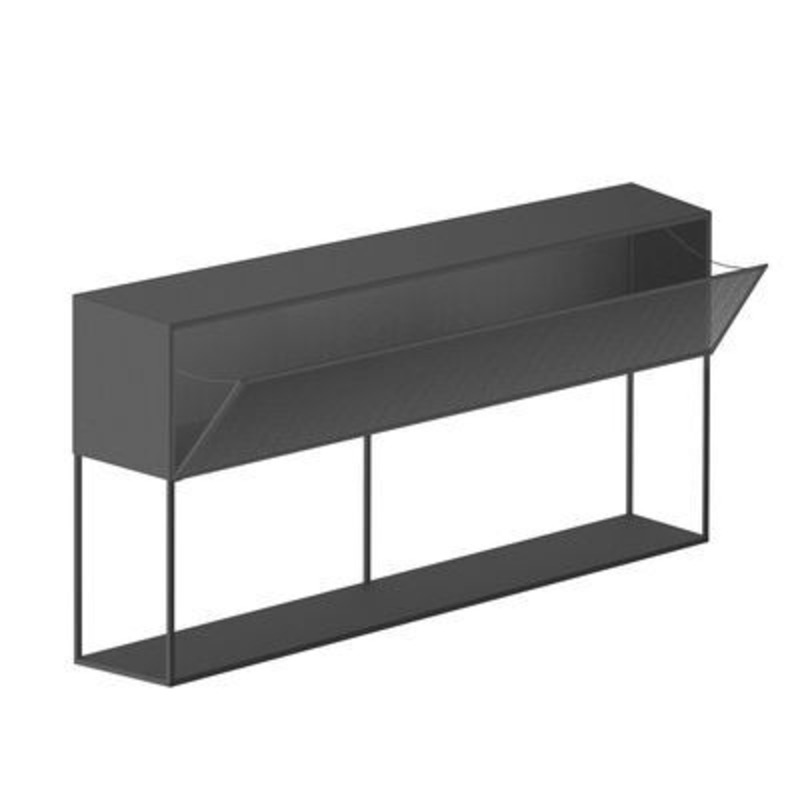 Tristano Dresser / With LED lighting L 150 x H 82 cm by Zeus Grey