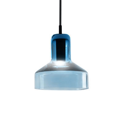 Stab Light Small Pendant - LED - Ø 13 x H 14 cm by Danese Light Blue