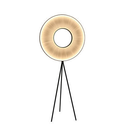 Iris Floor lamp - H 165 cm - LED - Fabric - Two-sided lighting by Dix Heures Dix White
