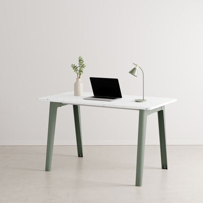 Plastic Computer Desk New Modern Desk - / 130 x 70 cm - Recycled plastic by TIPTOE Grey by ...
