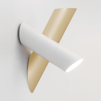 Tubes 2 Wall light - Adjustable - H 31 cm - LED by Nemo White