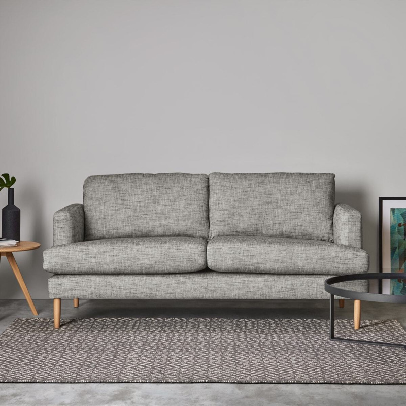 Mira Flatweave Rug, Large 160 x 230 cm, Grey by