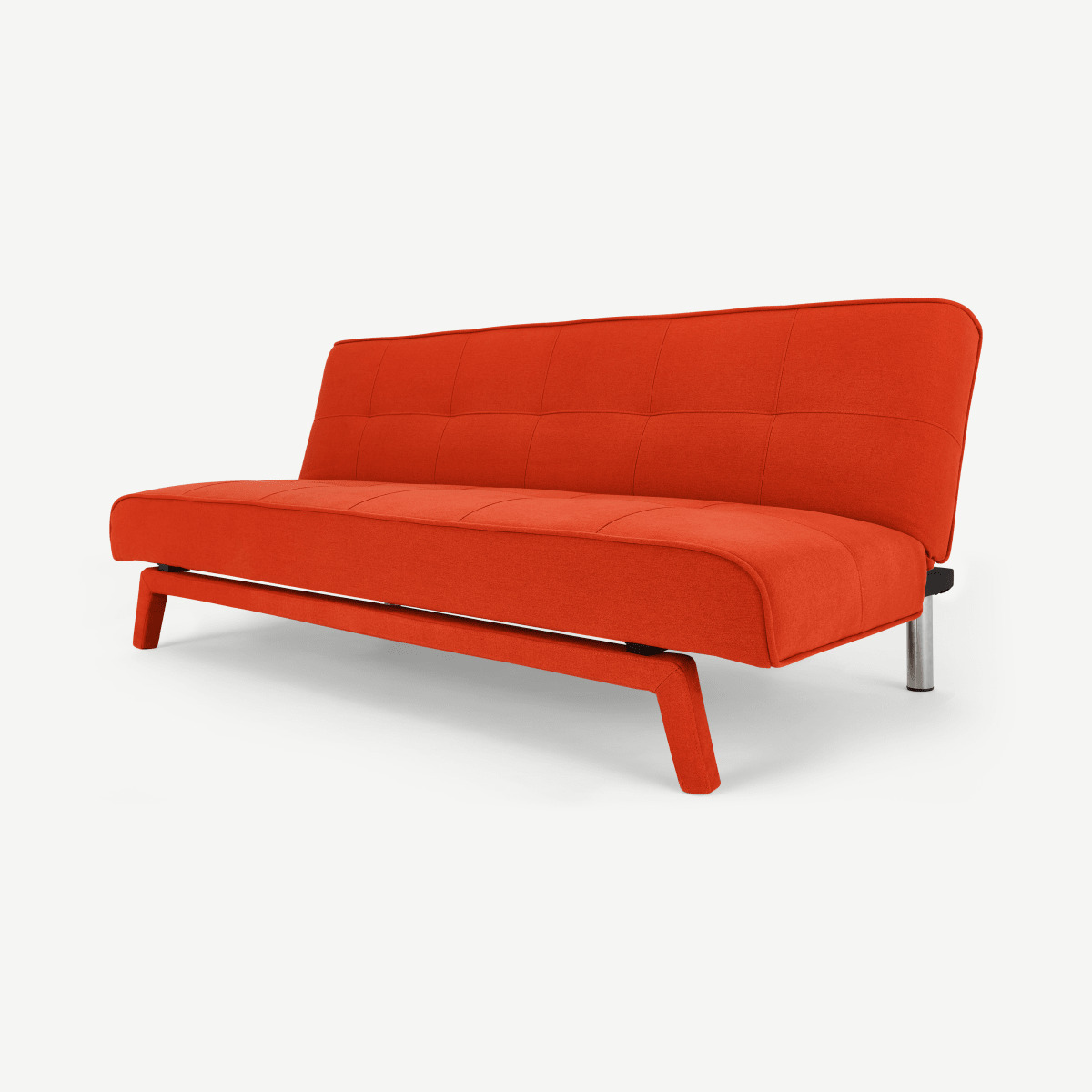 Yoko Click Clack Sofa Bed, Atomic Orange Weave by