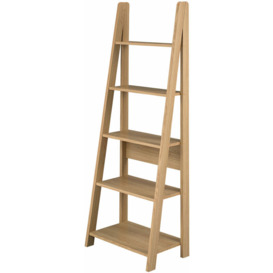 Toddny Ladder Bookcase Oak - Brown