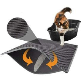 Double Layer Waterproof Honeycomb Cat Litter Mat 30 x 30 cm. - Soekavia