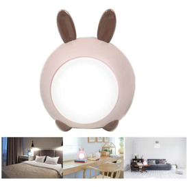 Echoo - Cute Bunny Kids Night Light, Led Touch Night Lamp with usb Rechargeable for Bedroom